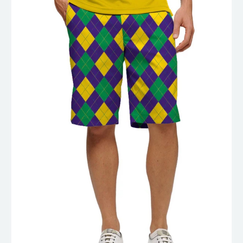 Carnivale Men's Heritage shorts by Loudmouth